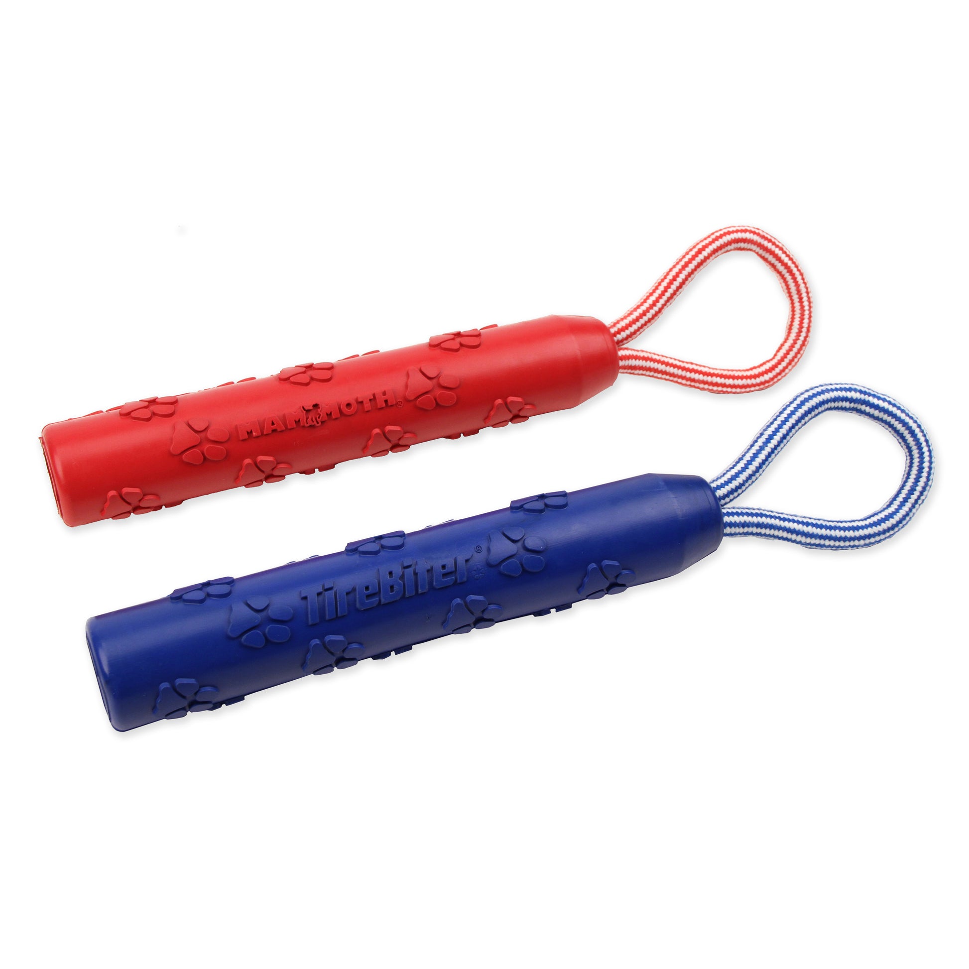 Mammoth Pet Products TireBiter Advanced Color Retriever w/Loop Handle Dog Toy 11 in 746772360415