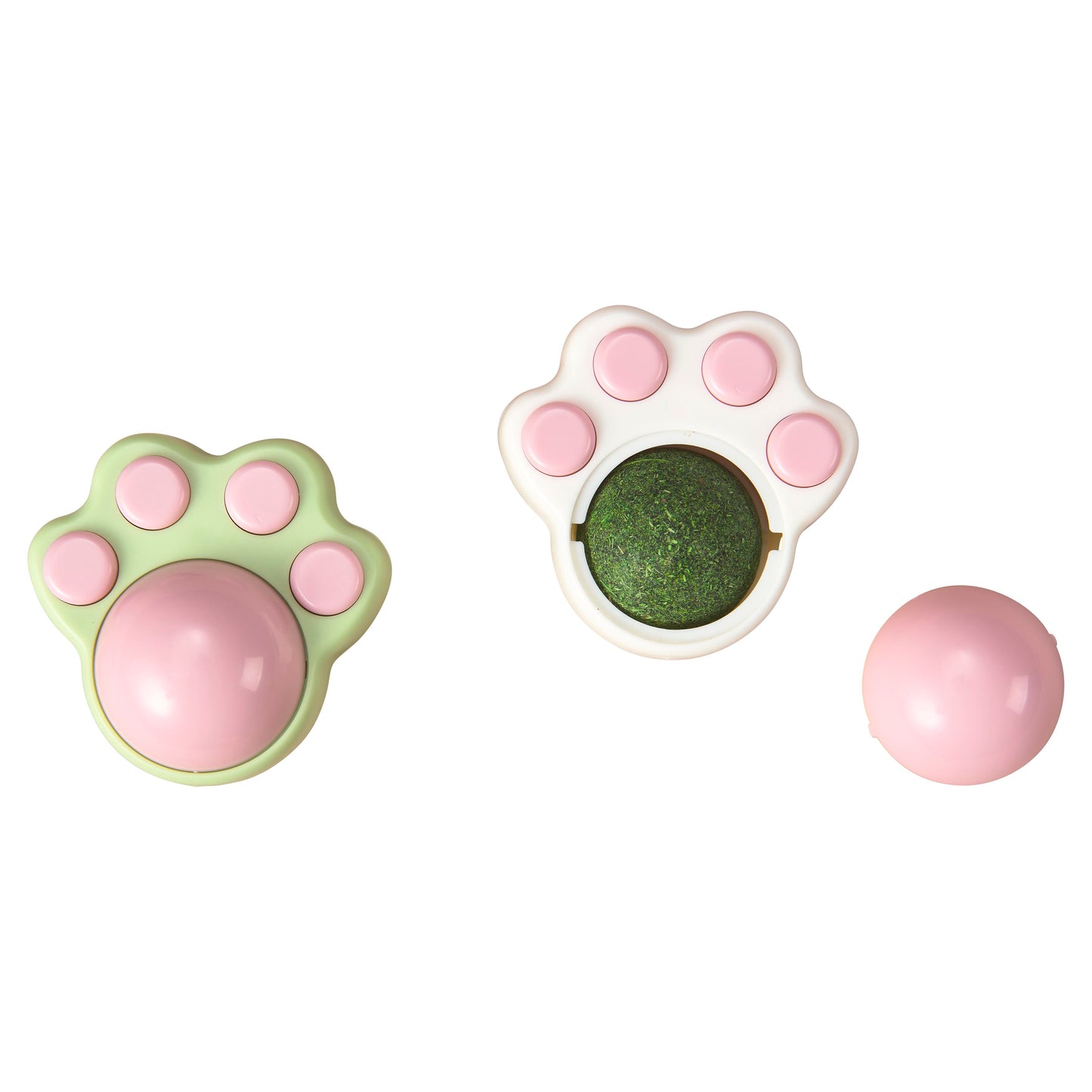 Spot Catnip Licky Ball Cat Toy 2 pk 077234522165