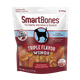 SmartBones Triple Flavor Ribs Dog Chews Wings Chicken, Pork & Beef 10 pk 892383007772