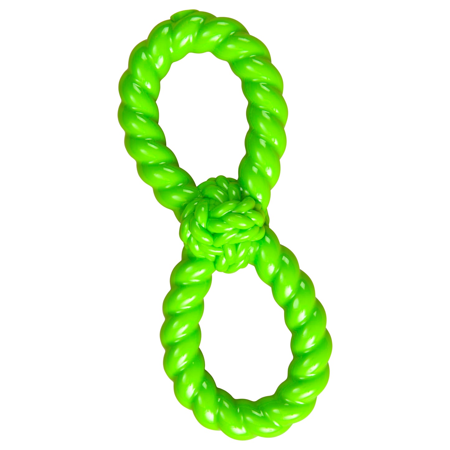 Spot Play Strong Flex Dog Toy Figure-8 10 in 077234549049