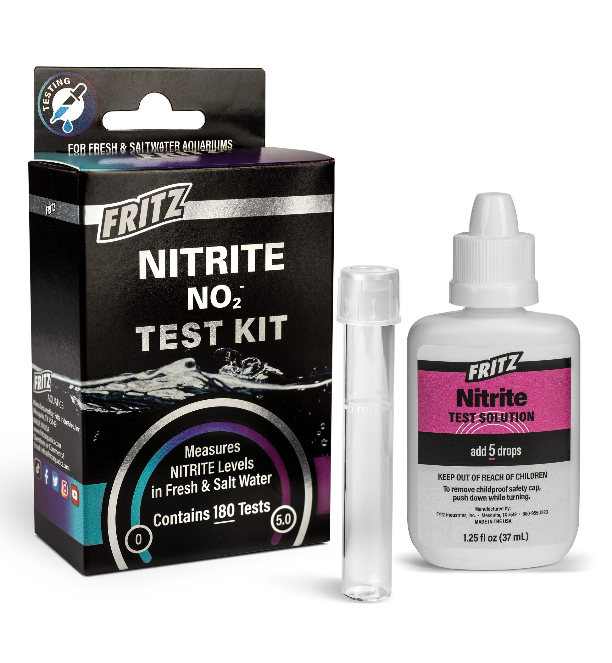 Fritz Nitrite Test Kit 080531040027