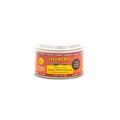 Fluker's Gourmet-Style Canned Small Dubia Roaches 1.2 oz 091197780301