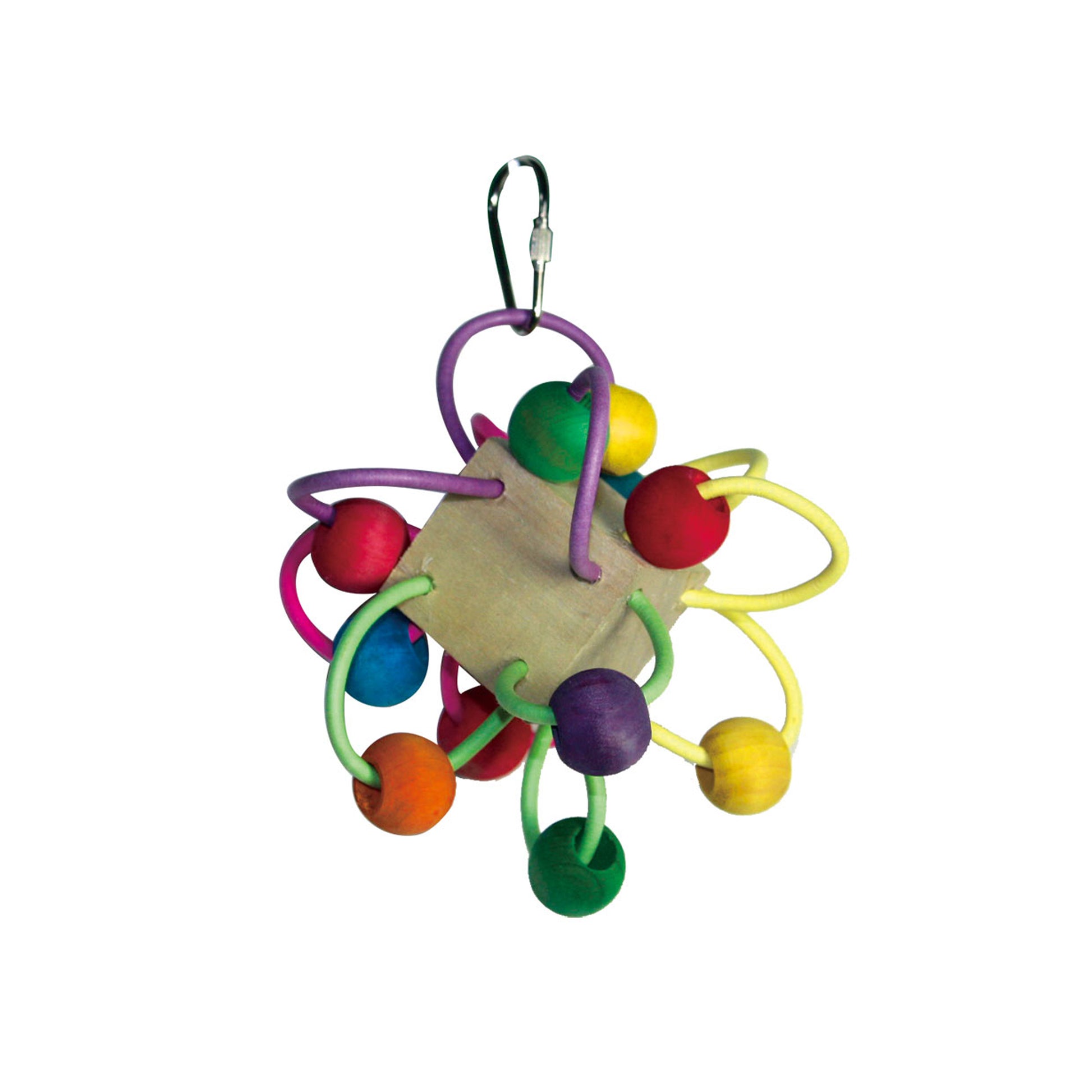 A & E Cages Happy Beaks Tweeting Tally Cruncher Bird Toy 644472117554