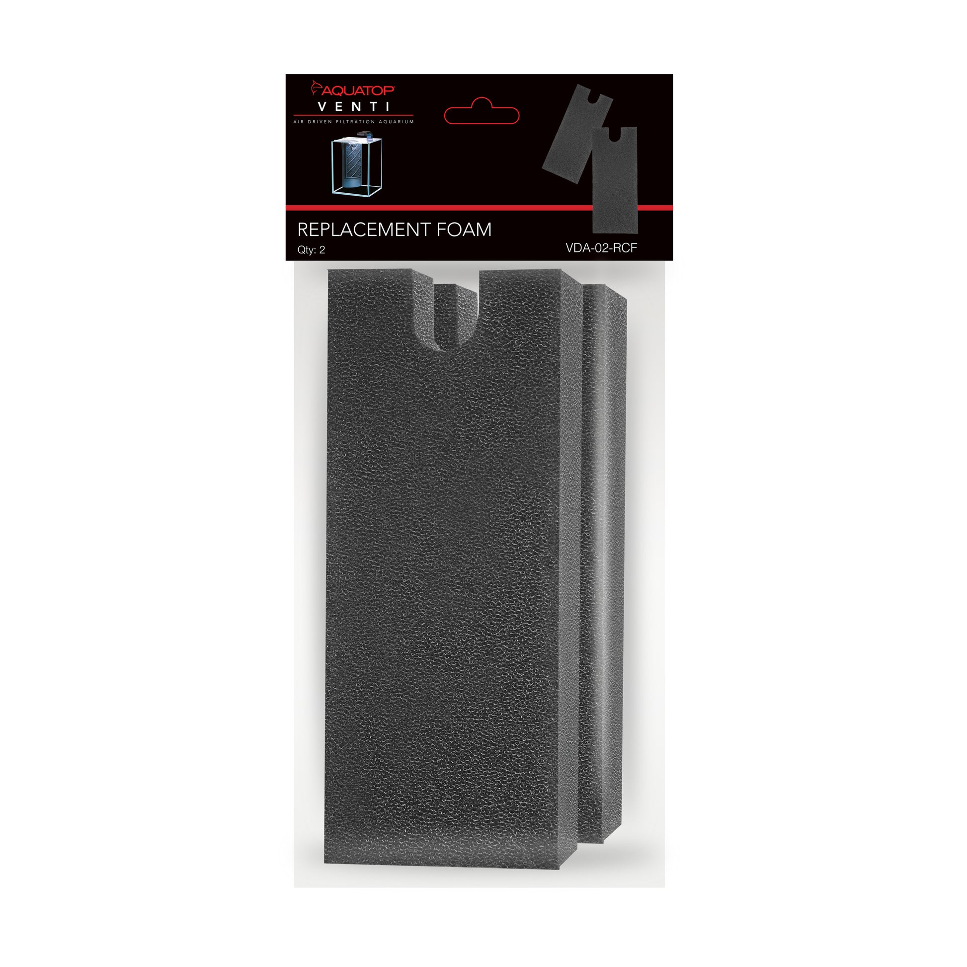Aquatop Replacement Foam for Venti Desktop Aquarium 2 pk 810281019017