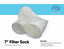 Eshopps Ring Micron Filter White 7 in 25 Pack - Aquarium
