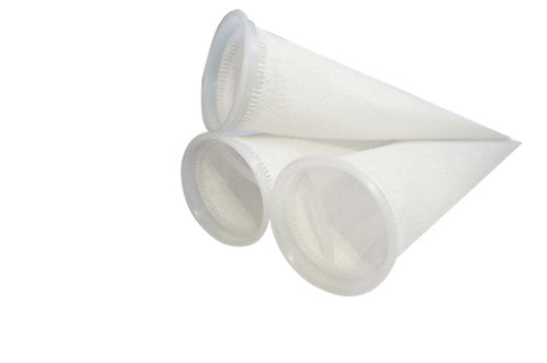 Eshopps Round Filter Sock White 4 in 3 Pack - Aquarium