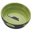 Ethical Fresco Cat Dish Green 5" {L+b}773582 077234068984
