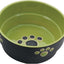Ethical Fresco Dog Dish Green 5" {L+b}773585 077234068991