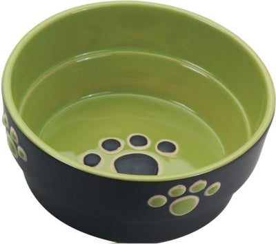 Ethical Fresco Dog Dish Green 5" {L+b}773585 077234068991