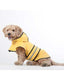 Ethical Pet Fashion Lookin’ Good Rainy Days Slicker Yellow Raincoat - small - {L + 1} - Dog