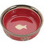 Ethical Ritz Copper Rim Cat Dish Red 5" {L+b}773751 077234068861