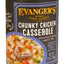 Evanger’s Hand Packed Wet Dog Food Chunky Chicken Casserole 12oz 12pk