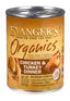Evanger’s Organics Wet Dog Food Chicken & Turkey 12.8oz 12pk