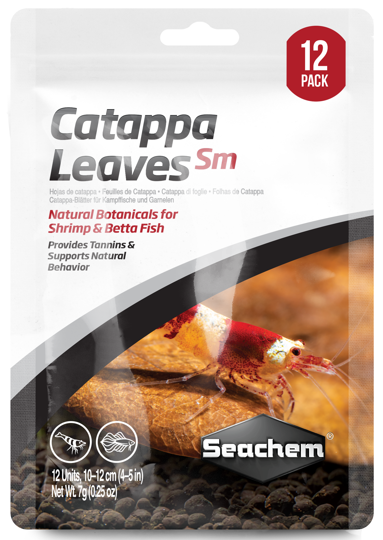 Seachem Laboratories Catappa Water Conditioner Tea Bags Small, 12 pk 000116000086