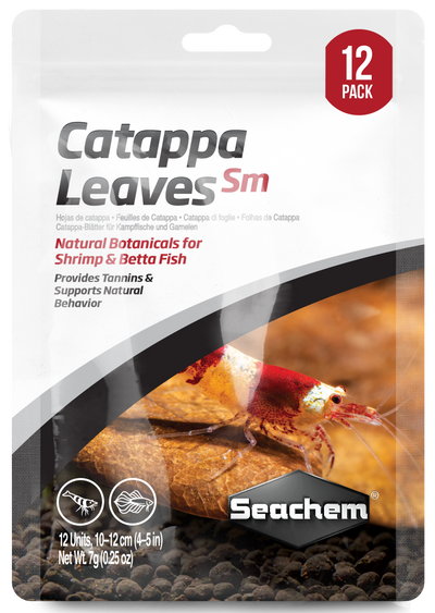 Seachem Laboratories Catappa Water Conditioner Tea Bags Small, 12 pk 000116000086