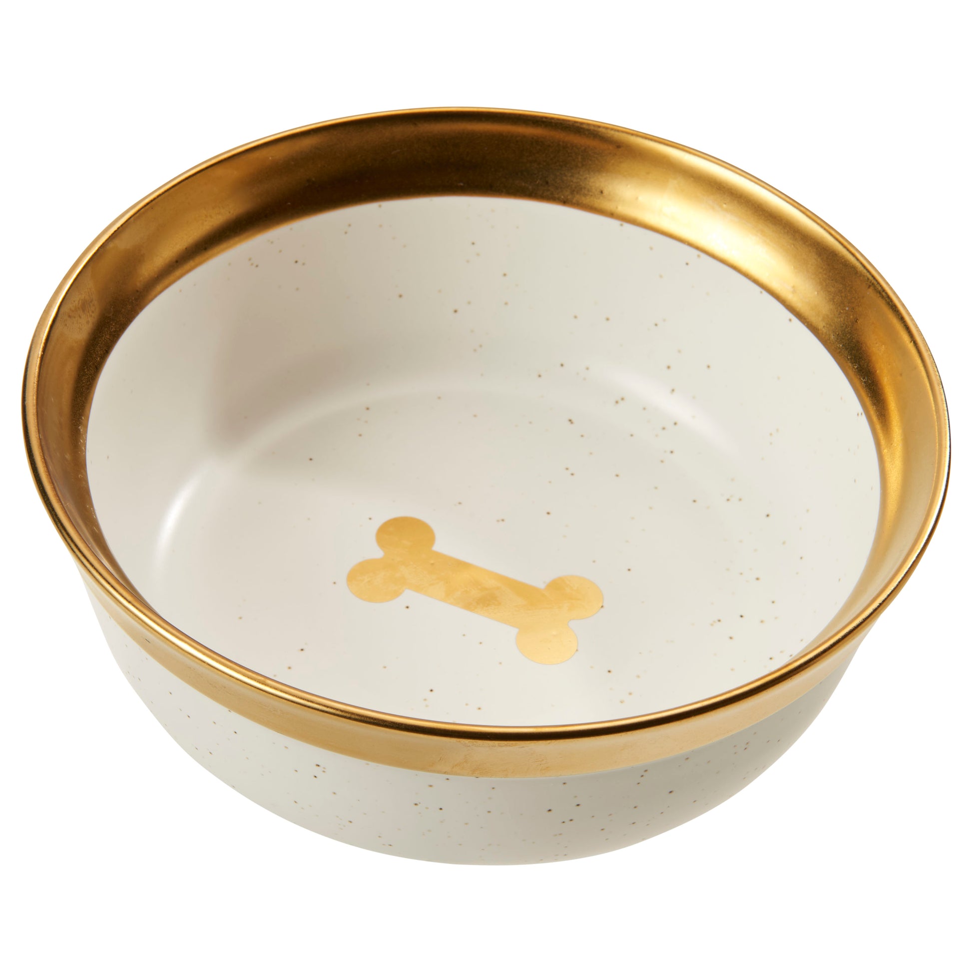 Spot Malibu Dog Dish Gold 7 in 077234586204