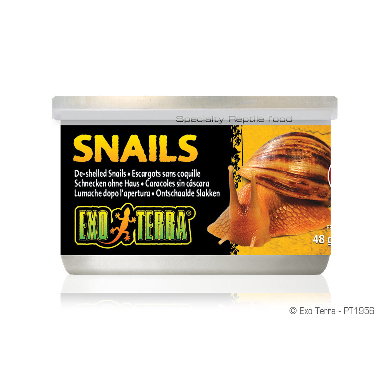 Exo Terra Canned Snails, Unshelled 1.7 oz 015561219563