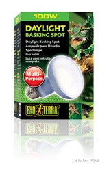 Exo Terra Daylight Basking Spot Lamp 100w Pt2133{L + 7} - Reptile