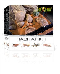Exo Terra Desert Habitat Kit Small Pt2650 - Reptile