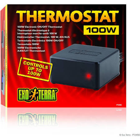 Exo Terra Electronic On Off Thermostat 100w Pt2456{R} 015561224567