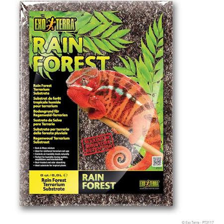 Exo Terra Rain Forest Substrate 8qt Pt3117 - Reptile
