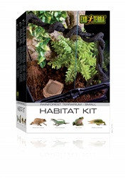 Exo Terra Rainforest Habitat Kit, Small Pt2660 015561226608