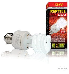 Exo Terra Rept Uvb 200 Intense Cfl 13w Pt2340{L + 7} - Reptile