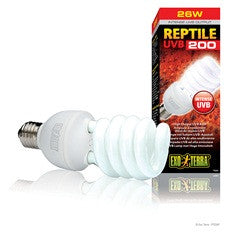 Exo Terra Rept Uvb 200 Intense Cfl 26w Pt2341{L + 7} - Reptile