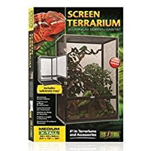 Exo Terra Screen Terrarium Med Extra Tall Pt2678 SD - 3 - Reptile