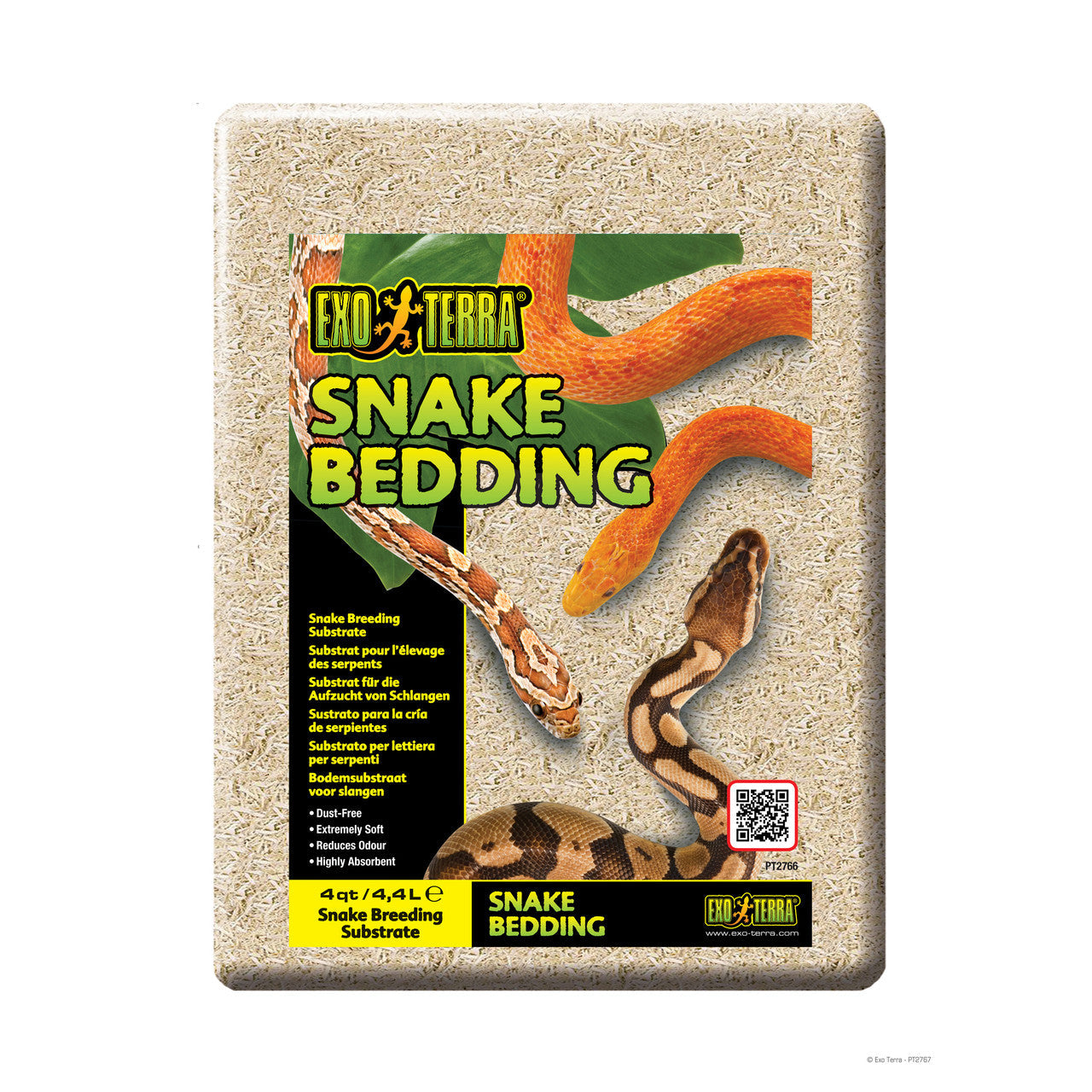 Exo Terra Snake Bedding, 4 qt. 015561227667