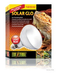 Exo Terra Solar Glo Mercury Vapor Lamp 125w Pt2192{L + 7} - Reptile