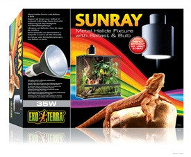 Exo Terra Sunray Light Fixture 35w Pt2315 015561223157