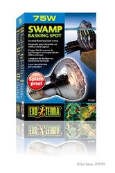 Exo Terra Swamp Glo Basking Spot Bulb 75w Pt3781{L + 7} - Reptile