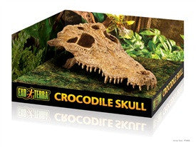 Exo Terra Terrarium Decor Croc Skull Pt2856{L + 7}(DD) - Reptile