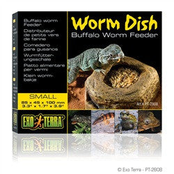 Exo Terra Worm Dish Small Pt2808{L + 7} - Reptile