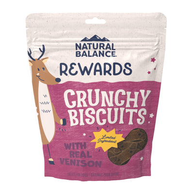 Natural Balance Pet Foods L.I.T. Original Biscuits Dog Treats Venison & Sweet Potato 14oz