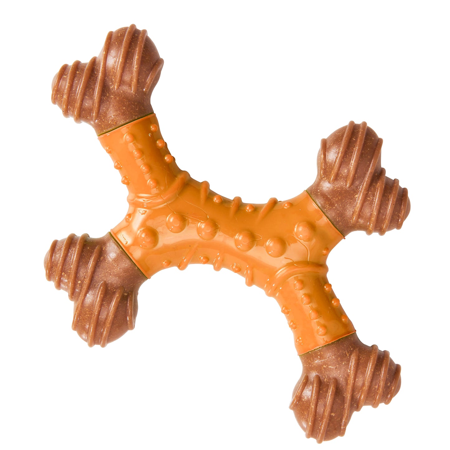 Bam-Bone Dental Chew Toy X-Bone 6 in 077234546284