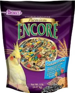 F.M. Brown's Encore Premium Tiel Food 5lb C=6 5lb {L-1}423624 042934511269