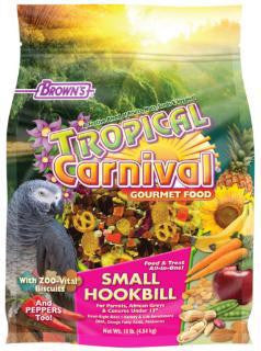 F.M. Brown’s Tropical Carnival Gourmet Sm Hookbills Food 10lb{L - 1}423344 - Bird