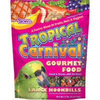 F.M. Brown’s Tropical Carnival Large Hookbill Food 5lb {L - 1}423632 - Bird