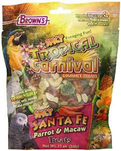 F.M. Brown's Tropical Spicy Santa Fe Parrot Treats 12z {L+1}423208 042934449883