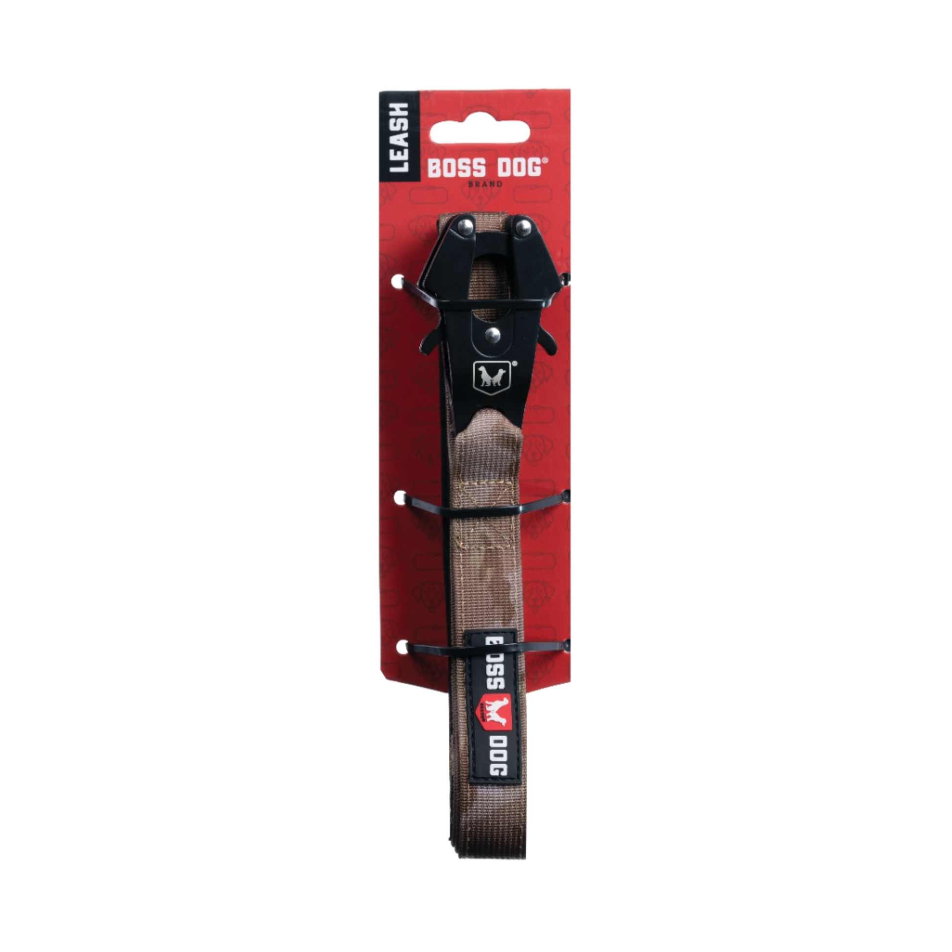 Boss Dog Tactical Dog Leash Tan Camo 6 ft 850010391526