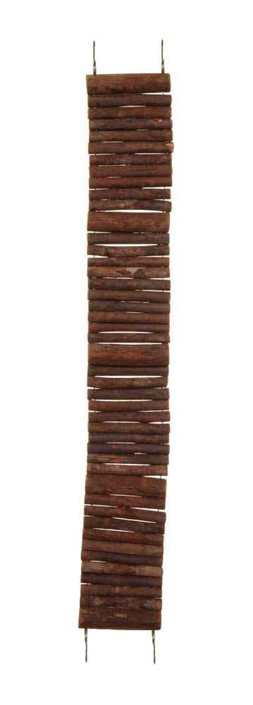Prevue Pet Products Natural Wonder Walk Bird & Small Animal Ladder Brown 24In X 3.5 in, Large 048081628096