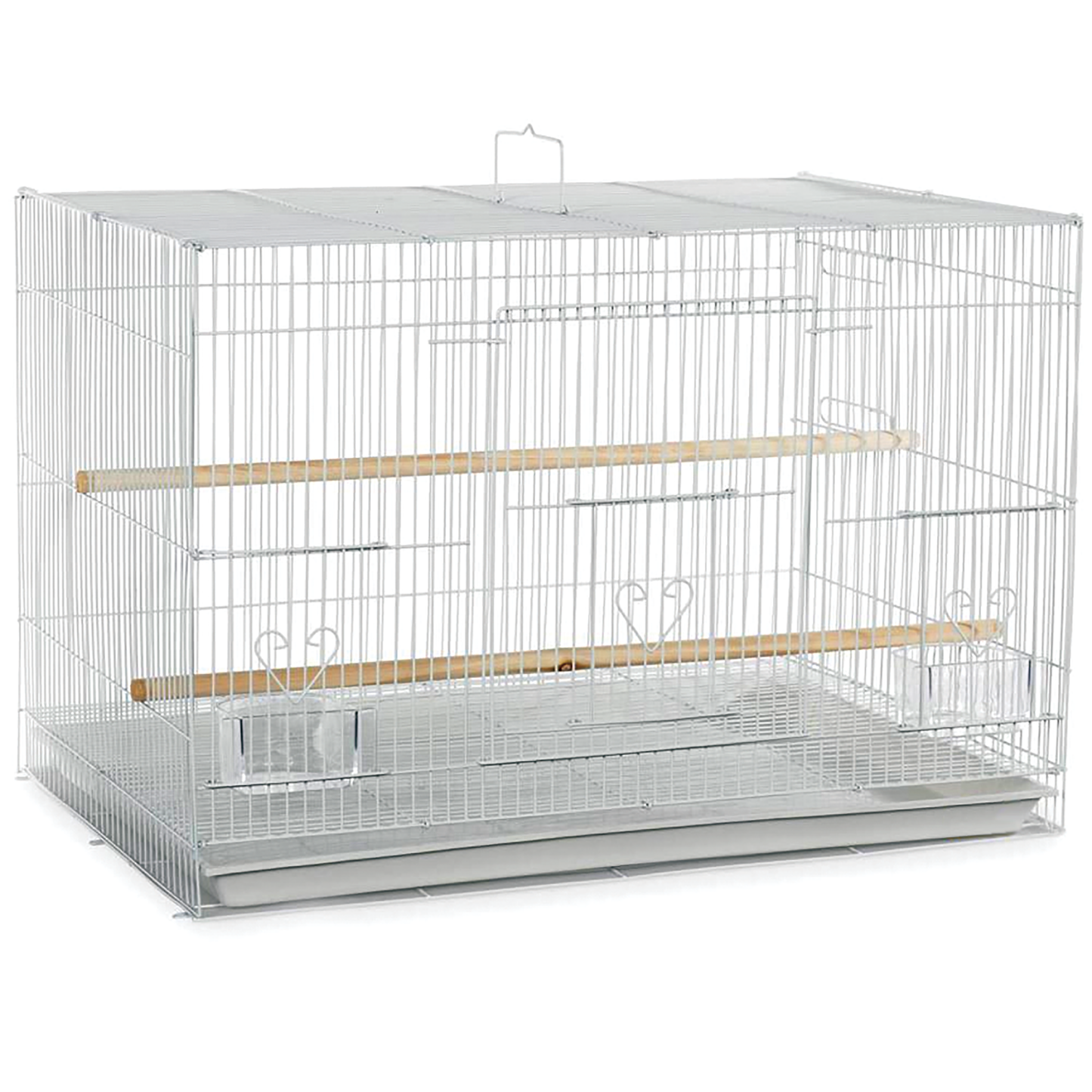 A & E Cages Flight Cage White 4ea/30In X 18 in, 4 pk 644472101263