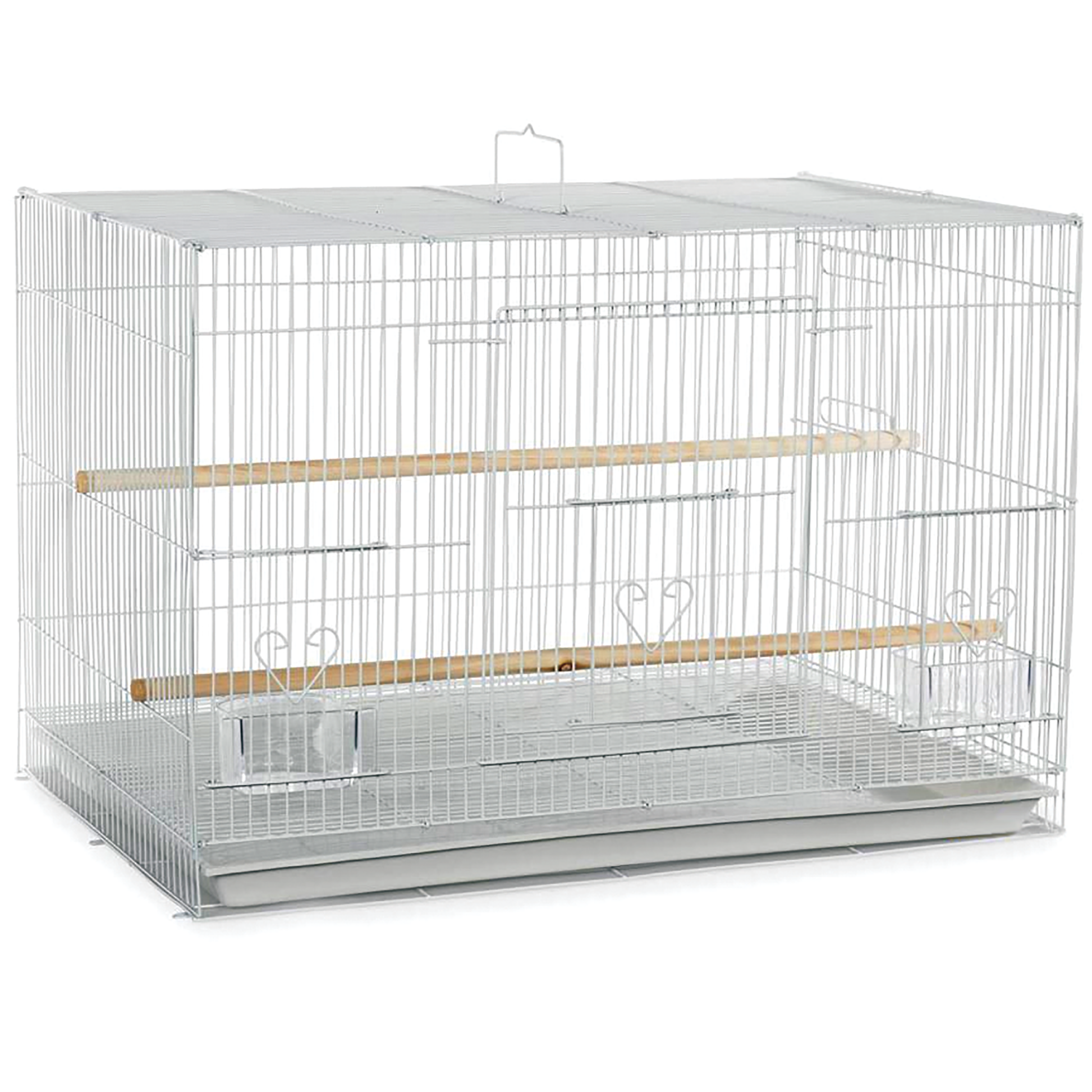 A & E Cages Flight Cage White 4ea/30In X 18 in, 4 pk 644472101263
