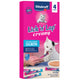 Vitakraft Lick 'n' Lap Snack Wet Cat Treats Real Salmon 2.1 oz, 4 pk 051233581606