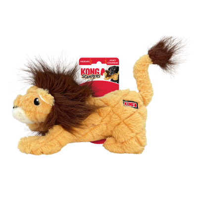 KONG Scampers Dog Toy Lion Medium 035585499901