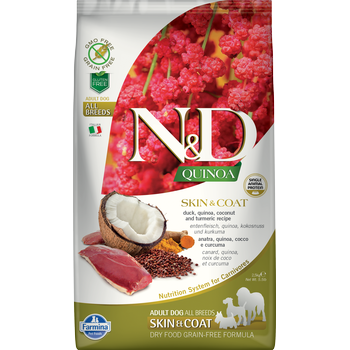 Farmina Natural & Delicious N&d Quin/dck Sk&ct Dog 15.4lb {L + 1x}