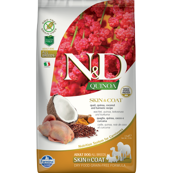 Farmina Natural & Delicious N&d Quin/quail Sk&ct Dog 15.4lb {L + x}