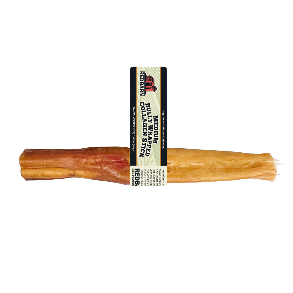 Redbarn Pet Products Bully Wrapped Collagen Stick 30ea/Medium, 30 pk 785184262337